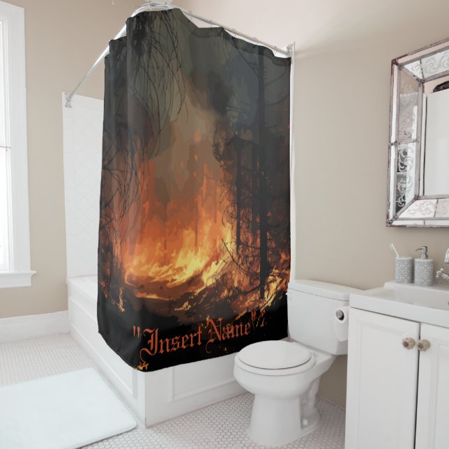 Cortina Para Box Cortina do Chá Inferno (In Situ)