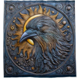 Cortina Para Box Corvos Cósmicos 01