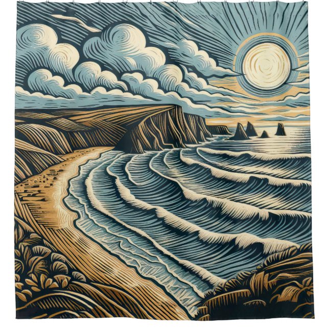 Cortina Para Box Costa (Frente)