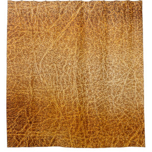 Cortina Para Box Couro Marrom: Fechamento Detalhado da Textura