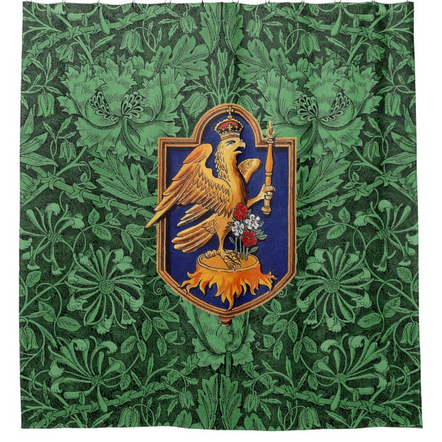 Cortina Para Box Crachá Royal Falcon da Rainha Anne Boleyn (Frente)