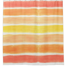 Cortina Para Box Creme Sickle Stripes Art Impressão