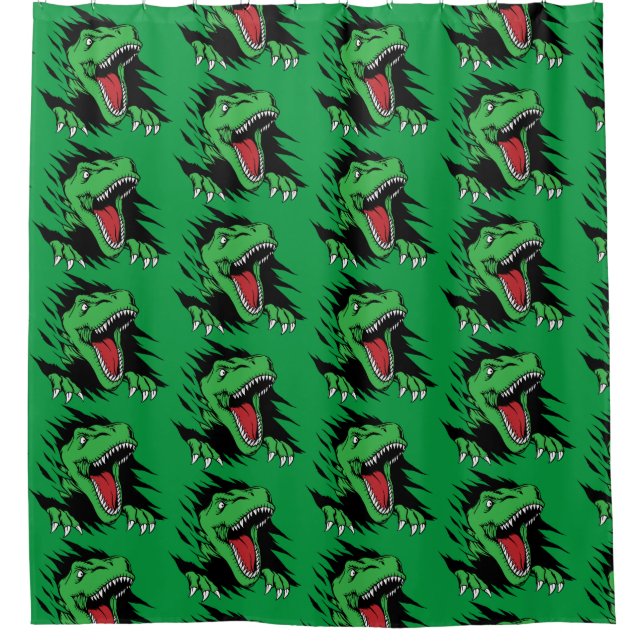Cortina Para Box Crianças dinossauros (Frente)
