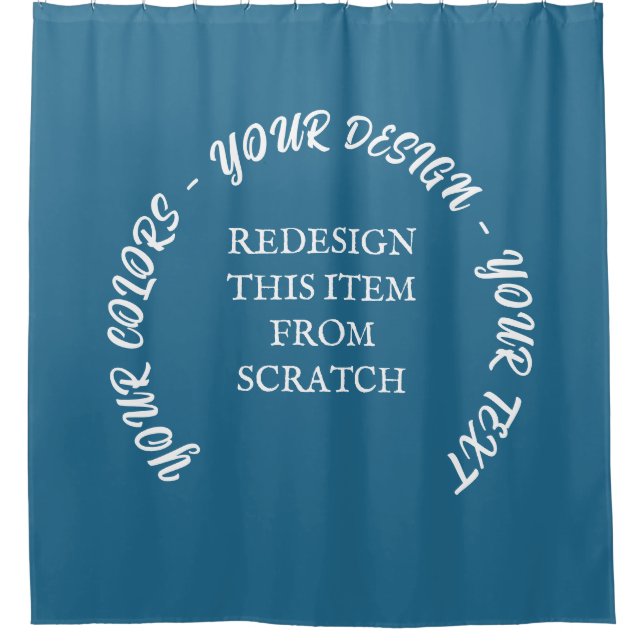 Cortina Para Box Crie seu (Frente)