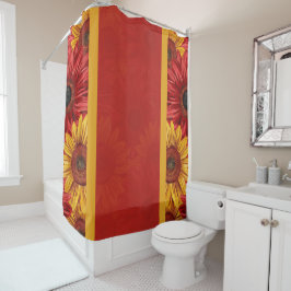 Cortina Para Box Crimson Dourado