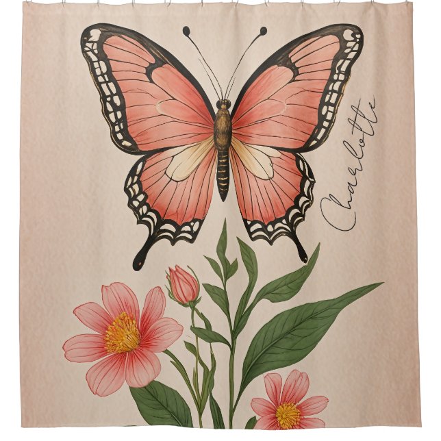 Cortina Para Box Crimson Serenade Personalizado (Frente)