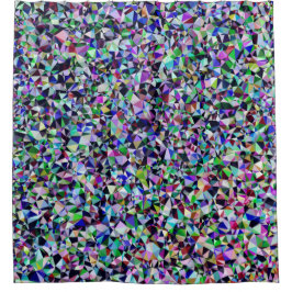 Cortina Para Box Cristais coloridos