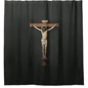 Cortina Para Box Cristo Crucificado na Cruz (Fé) (Velazquez)