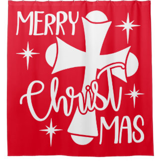 Cortina Para Box Cristo de feliz com cruz