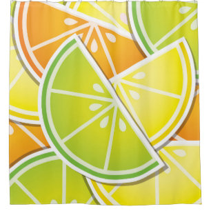 Cortina Para Box Cunhas Funky do citrino