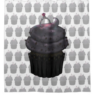 Cortina Para Box Cupcake Noivado doce