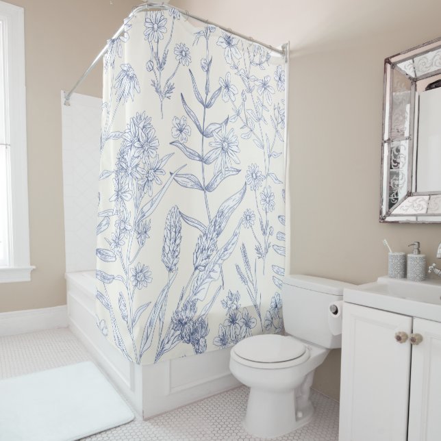 Cortina Para Box Custom Shower Curtain (In Situ)