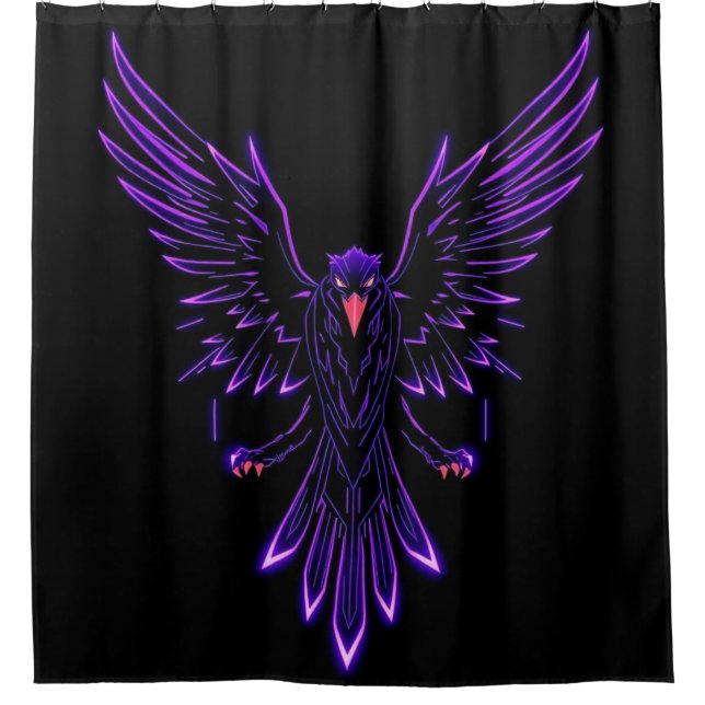 Cortina Para Box Cyber Eagle – Wächter der Zukunft (Frente)