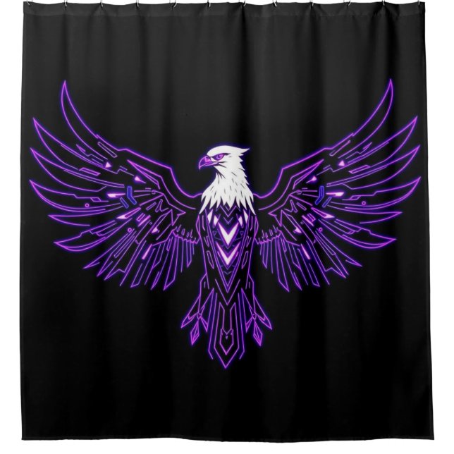 Cortina Para Box Cyber Eagle – Wächter der Zukunft (Frente)