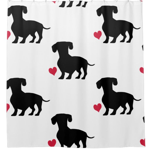 Cortina Para Box Dachshund (Frente)