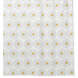 Cortina Para Box Daisy Blossom Flower Daisies Partida Floral