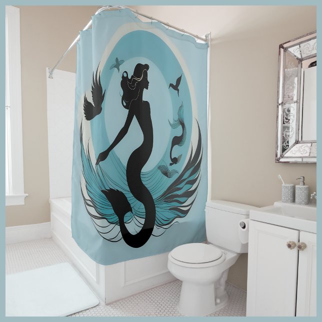 Cortina Para Box Dali (Dali Shower Curtain
)