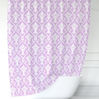 Damasco Roxo e Branco