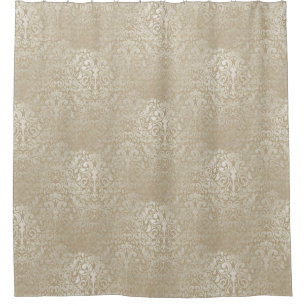 Cortina Para Box Damask elegante padrão uniforme I