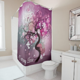 Cortina Para Box Dança de Cereja Encantada