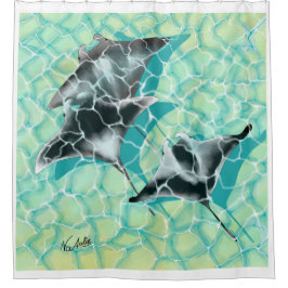 Cortina Para Box DE Duschvorhang Manta Rochen