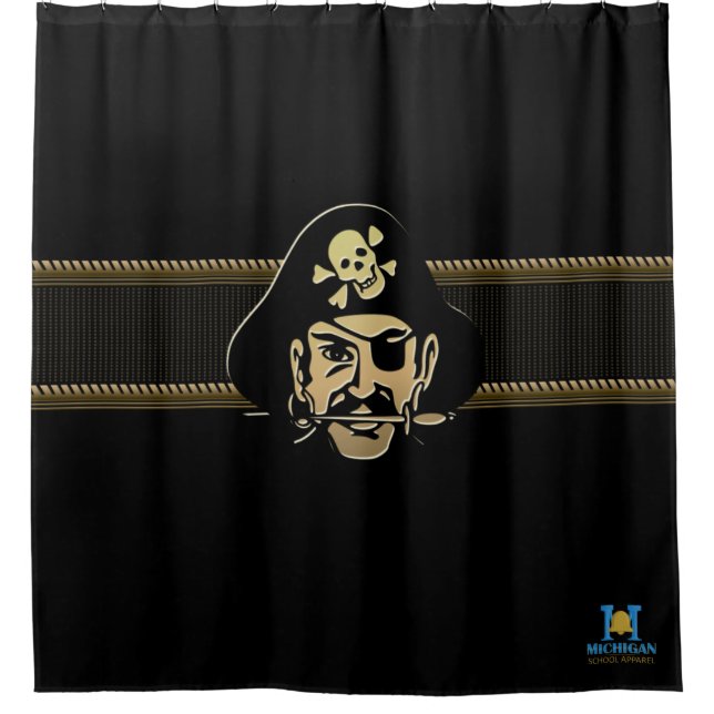 Cortina Para Box Decatur Raiders #4 (Frente)