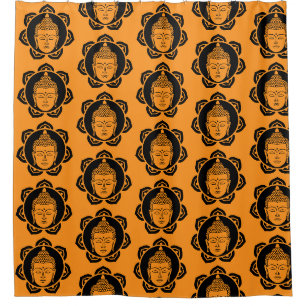 Cortina Para Box Decoração do lar budista