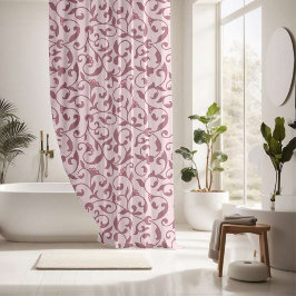 Cortina Para Box Decore seu banheiro com Vibrante Design Floral