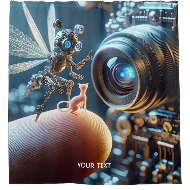 Cortina Para Box Dedo de Robô Voador Fantástico (Frente)