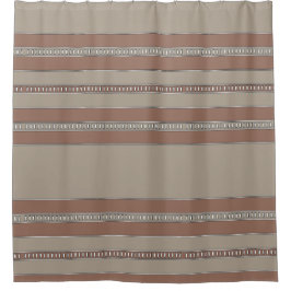 Cortina Para Box Desert Mosaic Stripes