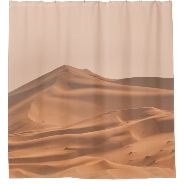 Cortina Para Box Deserto, duna de areia (Frente)