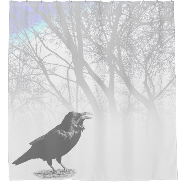 Cortina Para Box Design 12 Crow Raven (Frente)