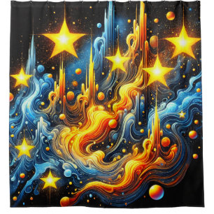 Cortina Para Box Design abstrato