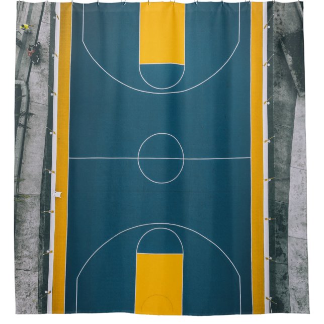 Cortina Para Box Design de basquete incrível (Frente)