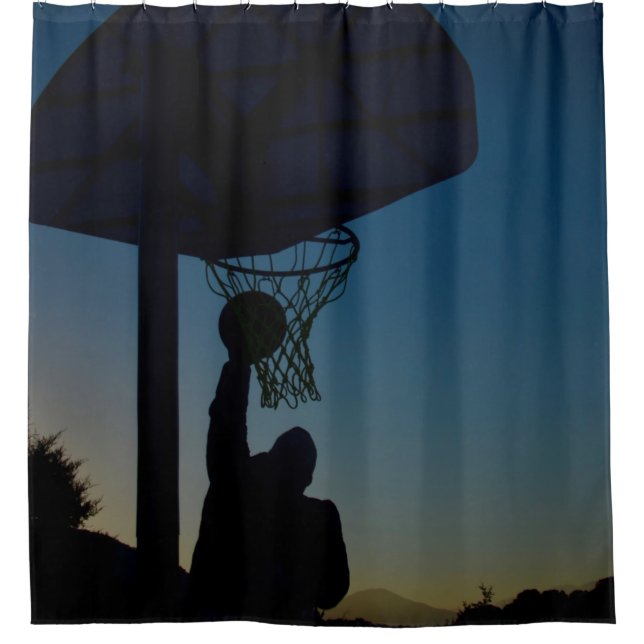 Cortina Para Box Design de basquetebol (Frente)