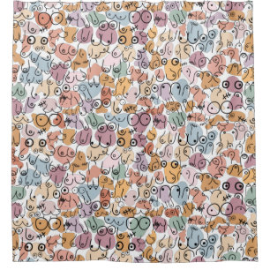 Cortina Para Box design de mama pastel