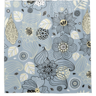 Cortina Para Box Design de outono Floral