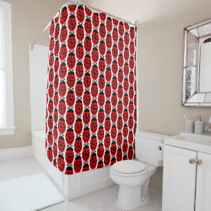 Cortina Para Box Design Ladybug