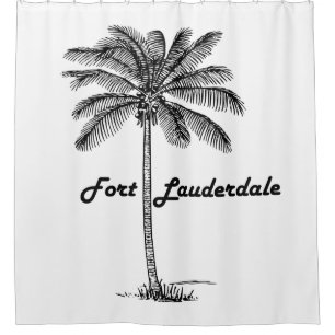 Cortina Para Box Design preto e branco do Fort Lauderdale & da
