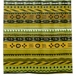 Cortina Para Box Design tribal de Shango
