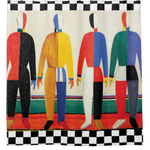 Cortina Para Box Desportistas de Kazimir Malevich