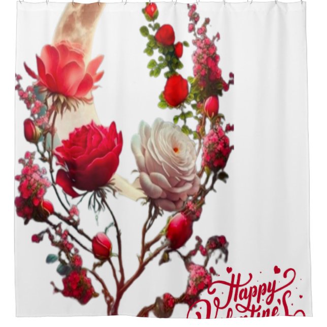 Cortina Para Box Dia das rosas  (Frente)