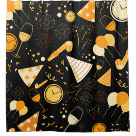 Cortina Para Box Dia do ano novo