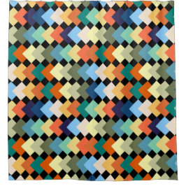 Cortina Para Box Diamantes de cor clara