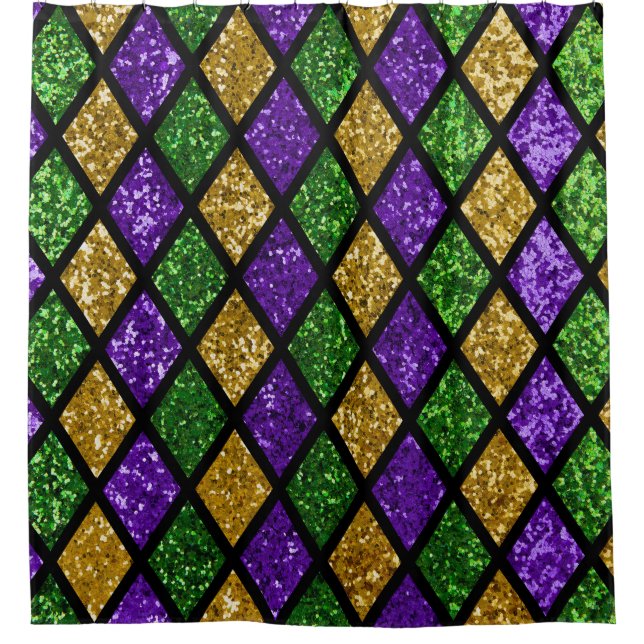 Cortina Para Box Diamantes de penetra, diamantes festivos (Frente)