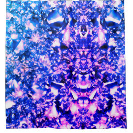 Cortina Para Box Diamantes roxos