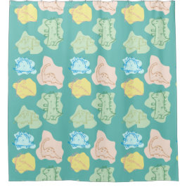 CORTINA PARA BOX DINOSSAUR