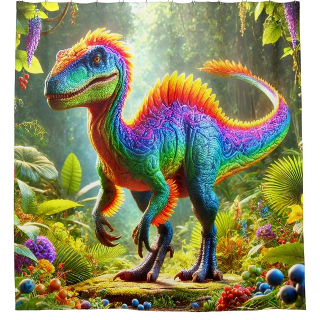 Cortina Para Box Dinossauro (Frente)