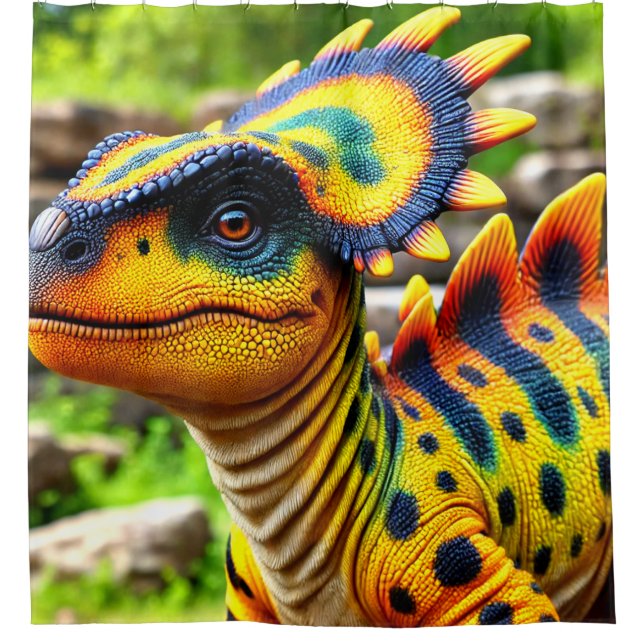 Cortina Para Box Dinossauro (Frente)