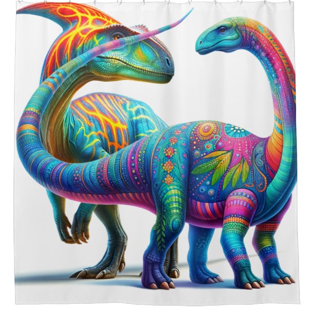 Cortina Para Box Dinossauro (Frente)